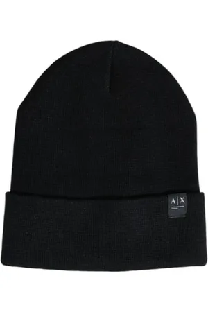 Armani Exchange Homme, Accessoires, Noir, Taille: ONE Size Béanie