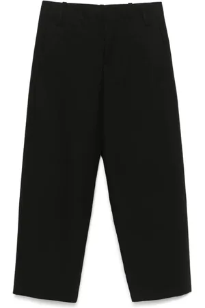 Jacquemus Homme, Pantalons, Noir, Taille: L Pantalon noir avec boutons et poches