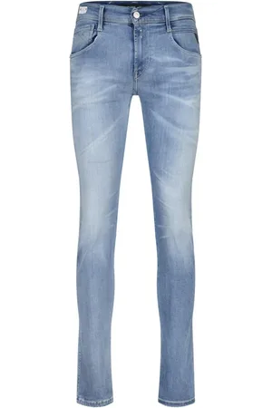 Replay Homme, Jeans, Bleu, Taille: W32 L36 Hyperflex Slim-Fit 5-Pocket Jeans