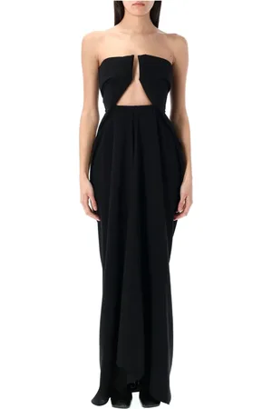 Rick Owens Femme, Robes, Noir, Taille: 36 FR Robe Fourreau Amphora Prong