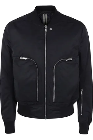 Rick Owens Homme, Vestes, Noir, Taille: L Bauhaus Flight Bomber Jacket