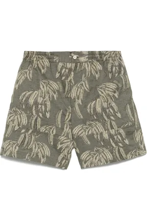 Jacquemus Homme, Shorts, Vert, Taille: L Short Taille Élastique Vert Sauge