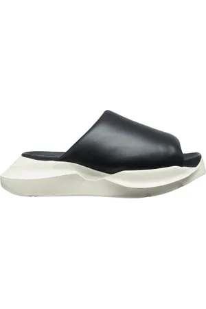 Rick Owens Femme, Chaussures, Noir, Taille: 37 EU Geth Puffer Slides
