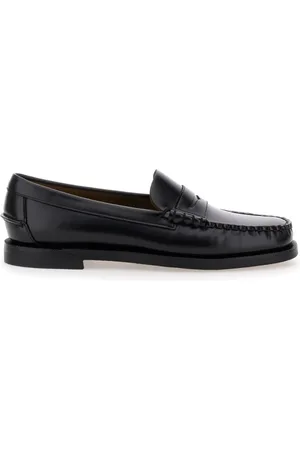 SEBAGO Femme, Chaussures, Noir, Taille: 36 EU Chaussures Plates Noires Classiques pour Femmes