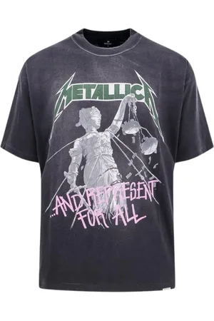 Represent Homme, Tops, Noir, Taille: M Justice Tee