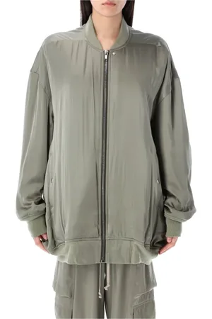 Rick Owens Femme, Vestes, Vert, Taille: 36 FR Peter Flight Bomber Jacket