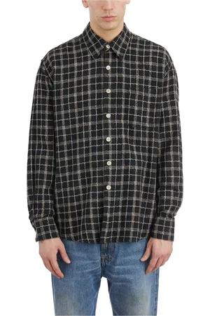 OUR LEGACY Homme, Chemises, Noir, Taille: M Chemise Filet Noir
