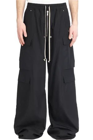 Rick Owens Homme, Pantalons, Noir, Taille: M Pantalon Cargo Jumbo