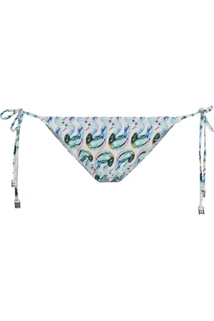 Tory Burch Femme, Maillots de bain, Multicolore, Taille: 42 FR Bas de Maillot de Bain Bikini Hipster Réglable