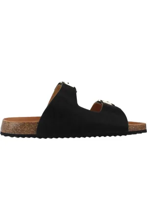 Geox Femme, Chaussures, Noir, Taille: 37 EU Nouveaux Brionia Tongs