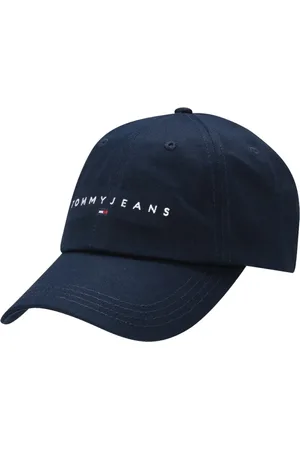 Tommy Hilfiger Femme, Accessoires, Bleu, Taille: ONE Size Casquette Linear Logo 6 Panneaux