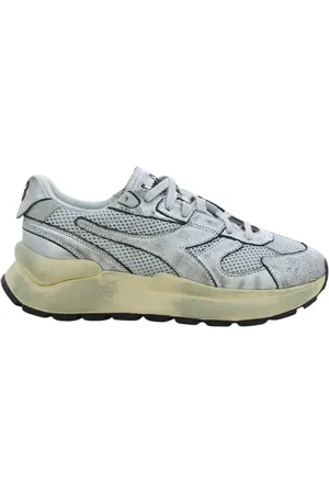 Diadora Femme, Chaussures, Gris, Taille: 41 EU Chaussures pour femmes Heritage Mercury Elite Argent