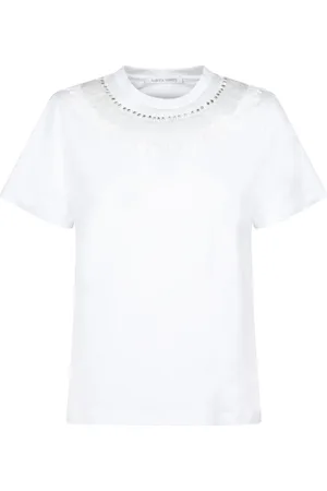 Alberta Ferretti Femme, Tops, Blanc, Taille: 38 FR T-shirts et Polos Blancs