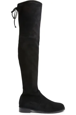 Stuart Weitzman Femme, Chaussures, Noir, Taille: 38 1/2 EU Botte audacieuse stretch au-dessus du genou