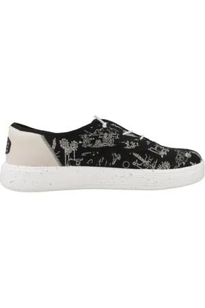 Hey dude Homme, Chaussures, Noir, Taille: 42 EU Baskets Désert pour Confort Élégant