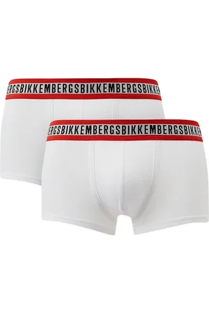 Bikkembergs Homme, Sous-vêtements, Blanc, Taille: XL Boxers blancs - The Whites