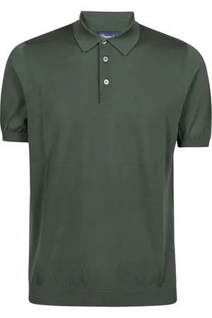 DRUMOHR Homme, Tops, Vert, Taille: 2XL Polo Chemises