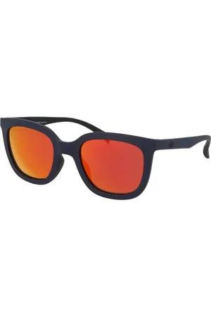 adidas Femme, Accessoires, Violet, Taille: ONE Size Lunettes de soleil violettes en plastique