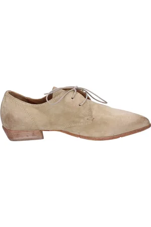 Moma Femme, Chaussures, , Taille: 37 EU Élégantes Ballerines Lacées en Daim