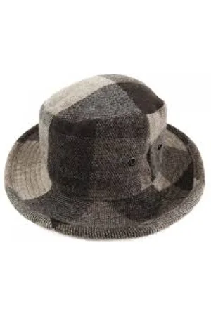 Acne Studios Femme, Accessoires, Multicolore, Taille: ONE Size Bonnet en maille marron chiné