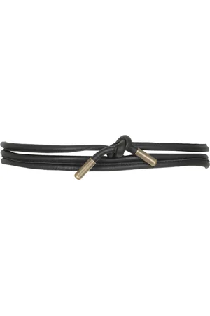 FEDERICA TOSI Femme, Accessoires, Noir, Taille: ONE Size Ceinture en Cuir Élégante