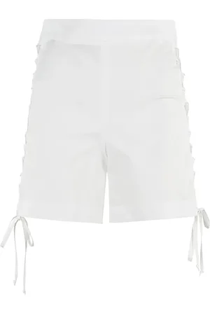 FEDERICA TOSI Femme, Shorts, Blanc, Taille: 38 FR Robe Noire Élégante pour Femmes