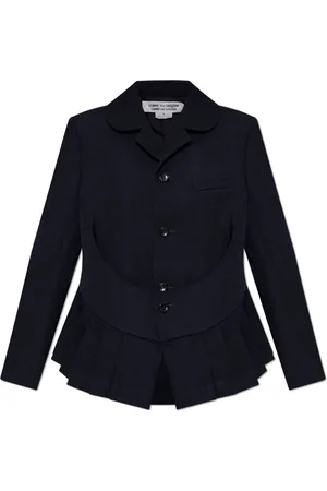 Comme des Garçons Femme, Vestes, Bleu, Taille: 38 FR Veste en laine
