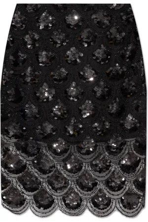 ROTATE Femme, Jupes, Noir, Taille: 40 FR Jupe à sequins