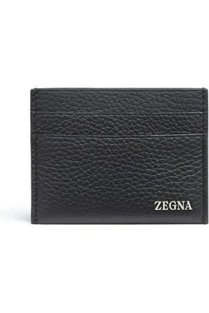 Ermenegildo Zegna Homme, Accessoires, Noir, Taille: ONE Size Étui à Cartes NER Élégant