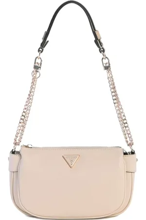 Guess Femme, Sacs, , Taille: ONE Size Fedora Linea bone similpelle fermeture éclair