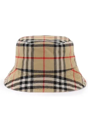Burberry Homme, Accessoires, , Taille: M Bob Bucket Hat à Carreaux