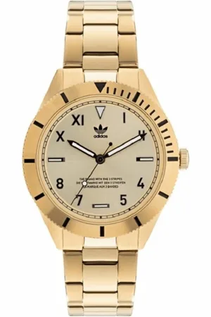 adidas Homme, Accessoires, Jaune, Taille: ONE Size Montre à Quartz