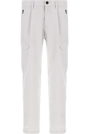 HERNO Homme, Pantalons, Gris, Taille: S Pantalon Cargo Gris Aventures Stylish en Plein Air