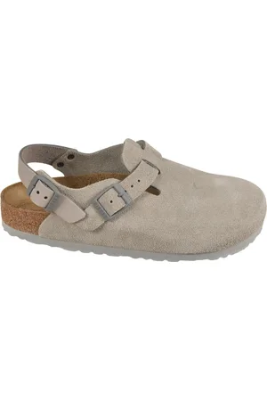 Birkenstock Femme, Chaussures, Gris, Taille: 43 EU Sandales Confortables pour un Usage Quotidien