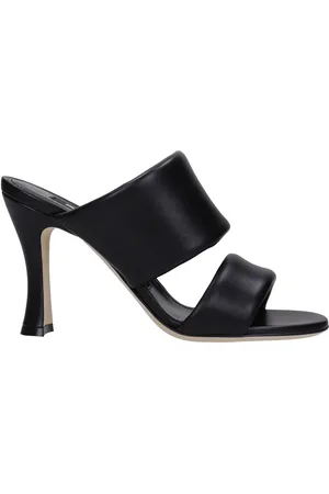 Sergio Rossi Femme, Chaussures, Noir, Taille: 37 1/2 EU Talons Élégants pour Femmes