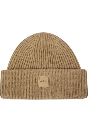 A.P.C. Femme, Accessoires, Brun, Taille: ONE Size Bonnet Michelle
