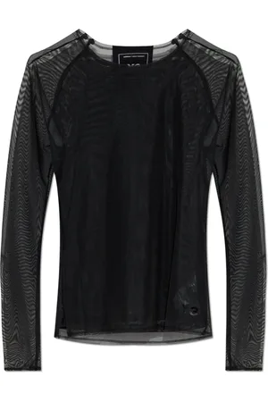 Y-3 Femme, Tops, Noir, Taille: 38 FR Haut transparent