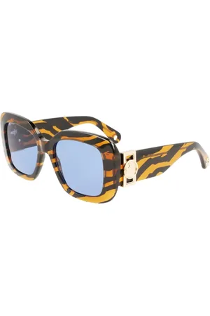 Lanvin Femme, Accessoires, Brun, Taille: ONE Size Lunettes de soleil carrées en acétate