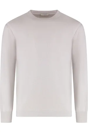 Paolo Pecora Homme, Pulls, , Taille: M Pull en Laine et Cachemire Côtelé