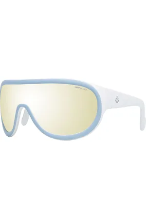 Moncler Unisex, Accessoires, Bleu, Taille: ONE Size Lunettes de soleil unisexes Mono Lens
