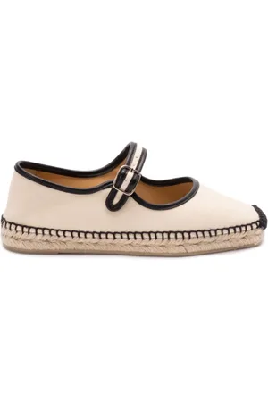 Castaner Femme, Chaussures, , Taille: 36 EU Espadrilles Noires avec Laçage Avant