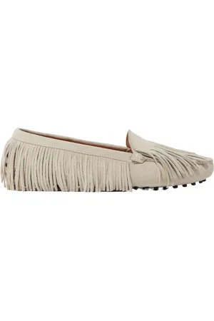 Scarosso Femme, Chaussures, , Taille: 39 1/2 EU Mocassins de conduite Maya à franges et détail penny