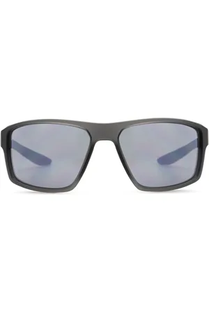 Nike Homme, Accessoires, Gris, Taille: ONE Size Lunettes de soleil carrées en acétate