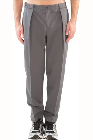 Briglia 1949 Homme, Pantalons, Gris, Taille: M Pantalon en laine raffinée