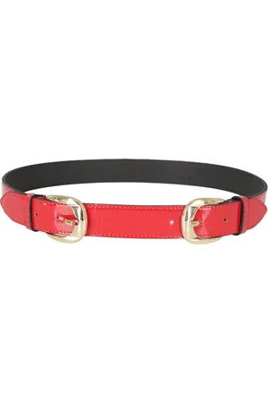 FEDERICA TOSI Femme, Accessoires, Rouge, Taille: S Ceinture en Cuir Élégante pour Femmes