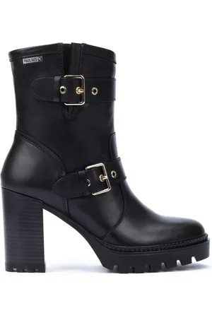 Pikolinos Femme, Chaussures, Noir, Taille: 39 EU Élégante Bottine Noire pour Femme