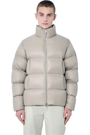 Moncler Homme, Vestes, , Taille: S Doudoune matelassée avec écusson logo
