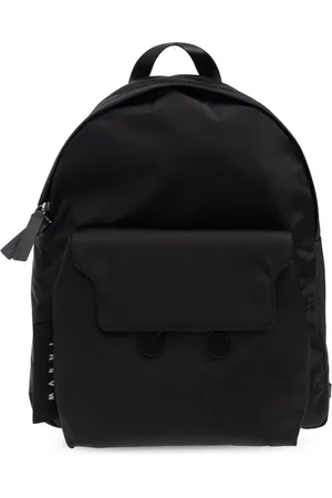 Marni Homme, Sacs, Noir, Taille: ONE Size Sac à dos avec logo