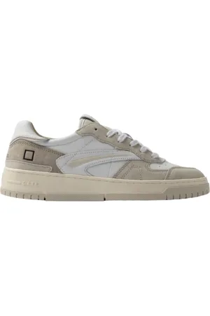 D.A.T.E. Homme, Chaussures, Blanc, Taille: 42 EU Baskets Torneo Colorées Blanc-Beige