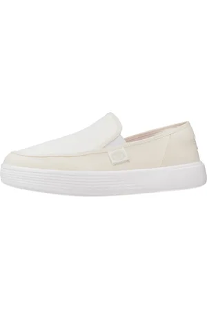 Hey dude Homme, Chaussures, Blanc, Taille: 43 EU Mocassins